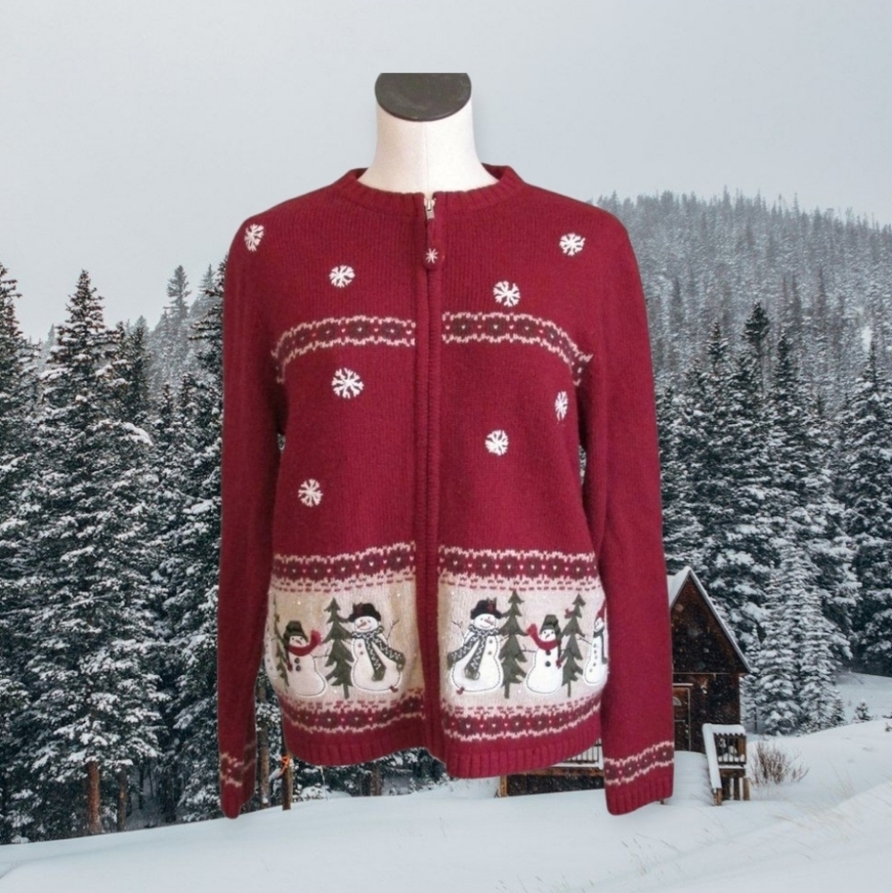 Snowman Holiday Sweater